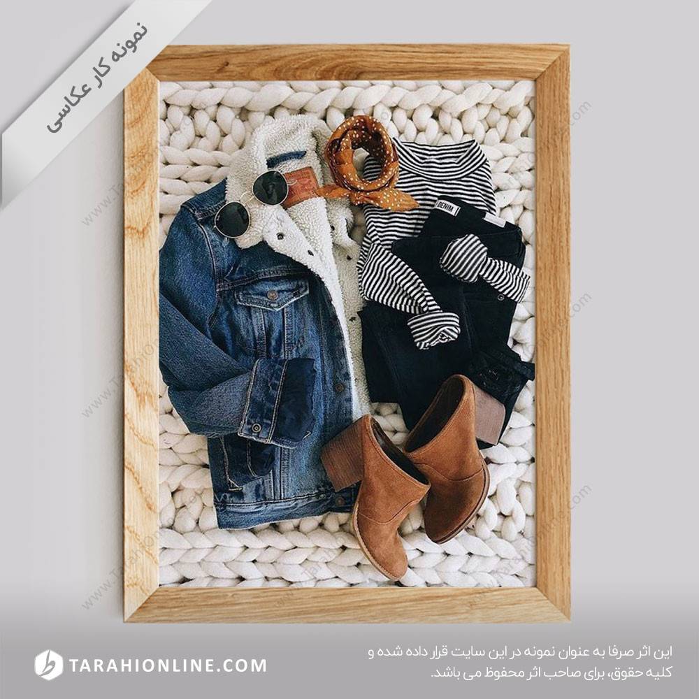 عکاسی از لباس بدون مدل 5